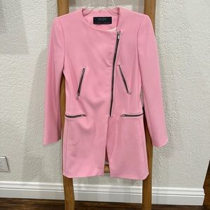 Pink Zara Coat